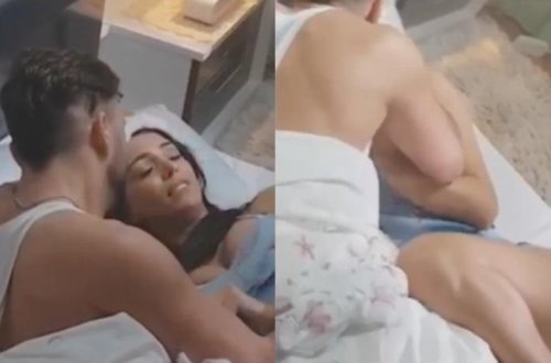 Kərimlə Renkanın yataqda səmimi görüntüləri: 