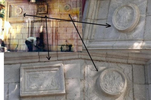 Şuşada tarixi abidələrimizin adları bu lövhələrlə əvəzləndi – Ürəkdağlayan görüntülər - FOTOLAR