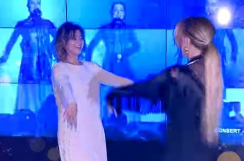 Aygün Kazımovadan qızı ilə gürcü rəqsi - Video