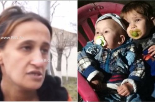 İki körpə uşağını küçəyə atan qadın danışdı: 