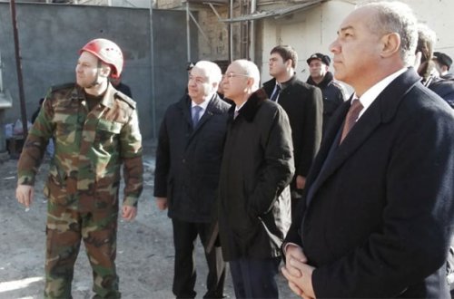 Kəmaləddin Heydərov Şamaxıya getdi