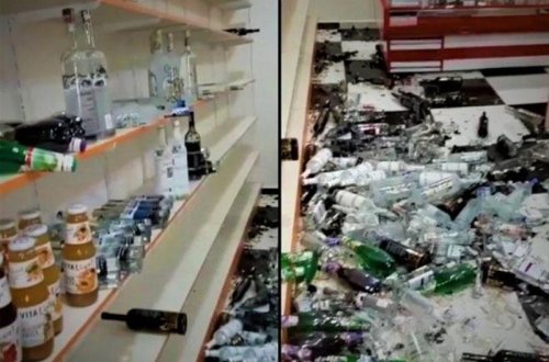 Azərbaycandakı zəlzələnin yeni görüntüləri - VİDEO