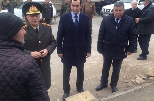 Şamaxıda dağıntılar baş verən ərazilərə giriş qadağan olunub - YENİLƏNİB - FOTO