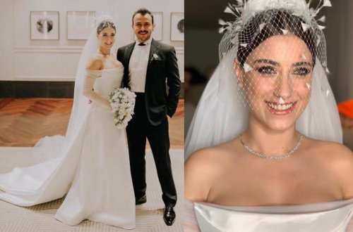 Türkiyəli məşhurlar Hazal Kayanın toyuna yığışdı – Fotolar + Video