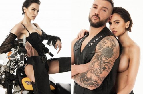 Günay Rüfətlə yarıçılpaq fotolar çəkdirdi