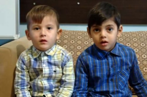 Bakıda iki azyaşlı valideynlər tərəfindən atılıb - Video