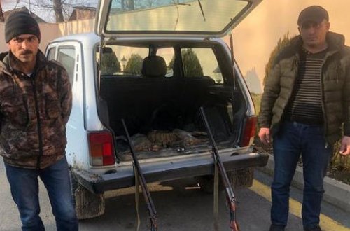 İki dovşana görə məhkəməlik oldular