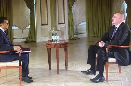 Prezident İlham Əliyev Mirşahinə müsahibə verdi - VİDEO