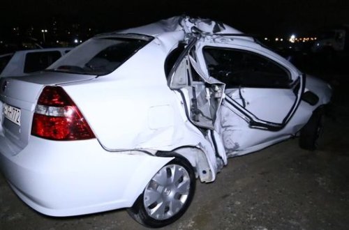 Bakıda ağır qəza: ölən var - VİDEO