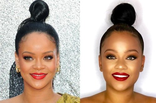 Onu Rihanna ilə səhv salanlar da var - Fotolar