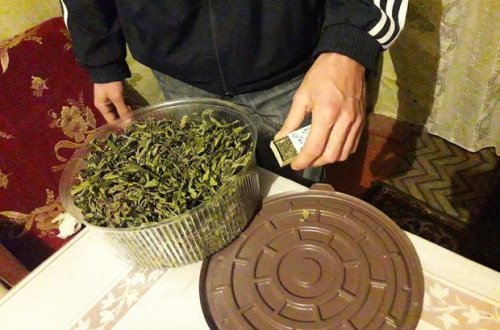 Hövsan sakininin evindən 28 kiloqram marixuana tapıldı