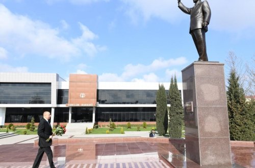 İlham Əliyev Beyləqandadır - YENİLƏNİB + FOTO