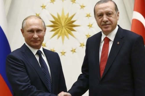 Ərdoğan və Putin arasında görüş başladı - YENİLƏNİB