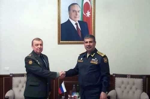 Azərbaycan ilə Rusiya arasında hərbi əməkdaşlıq müzakirə edilib