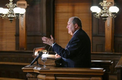 Ermənistan prezidentindən Qarabağla bağlı ŞOK SÖZLƏR: 