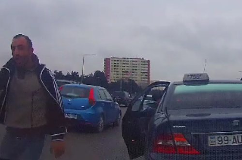 Bakıda daha bir sürücü 