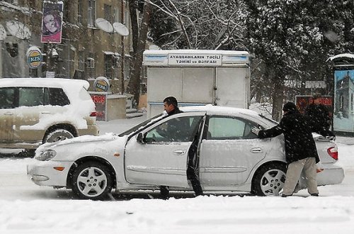 DYP-dən hava şəraiti ilə bağlı sürücülərə xəbərdarlıq