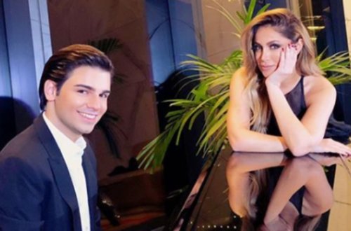 Mədət Quliyevin oğlu Nigar Camalla birlikdə – FOTO