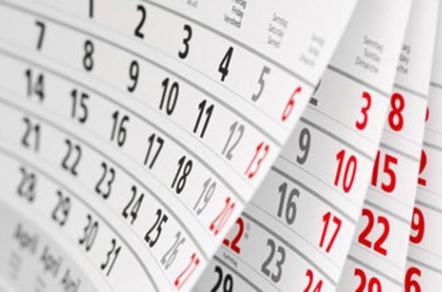 Gələn ay 10 gün iş olmayacaq