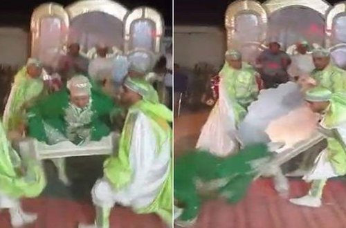 Ərəblərin toyunda biabırçılıq: gəlin... – Rekord qıran video