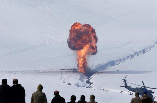 Türkiyə ordusu Ermənistan sərhədində: nazir müharibə ANONSU VERDİ - FOTO