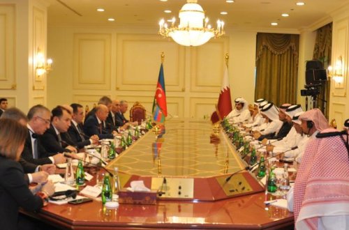 Kəmaləddin Heydərov Qətərdə səfərdə olub - FOTO