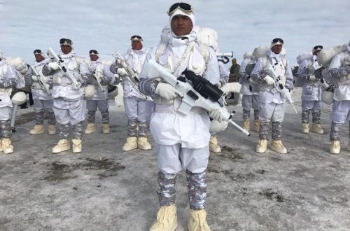 Azərbaycan ordusu 25 dərəcə soyuqda təlimlərdə - FOTO/VİDEO