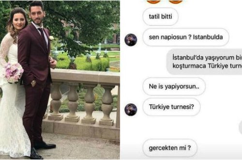 Başqa qadına yazdığı mesajlar yayılan futbolçuya arvadından ağır zərbə - FOTOLAR