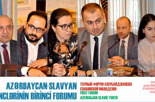 “Azərbaycan-Slavyan Gənclərinin I Forumu” çərçivəsində panel müzakirələri reallaşıb – FOTOLAR