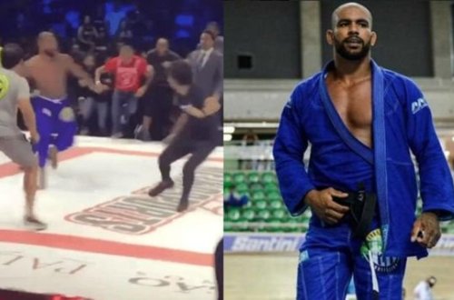 Braziliyalı idmançı kütləvi davaya səbəb oldu - VİDEO