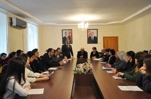 Mingəçevir Dövlət Universitetində Xocalı soyqırımı qurbanlarının xatirəsi yad edilib