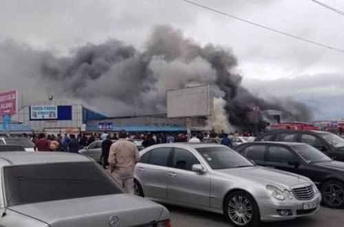 “Sədərək”də yanğın - YENİLƏNİB + VİDEO