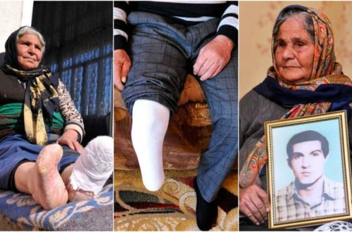 Səkkiz aylıq hamilə olan 20 yaşlı gəlini meşədə... - Xocalının izləri FOTOLARDA