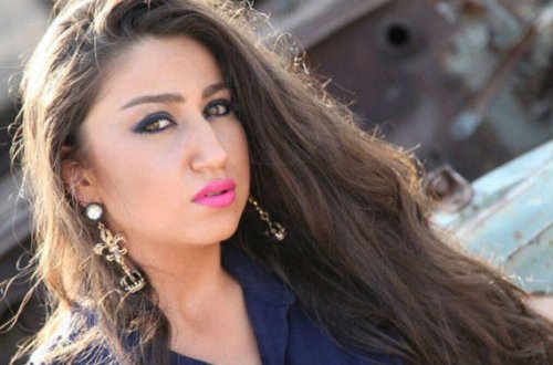 Damla gənc musiqiçi ilə — FOTO