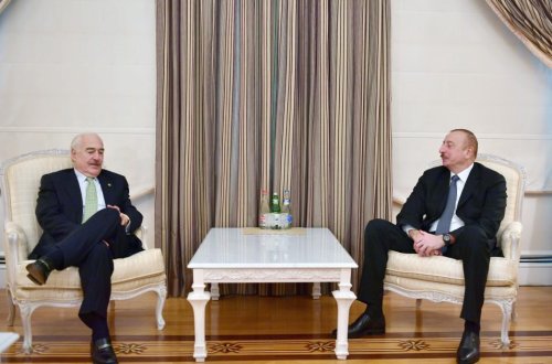 Президент Ильхам Алиев принял главу Центристского демократического интернационала