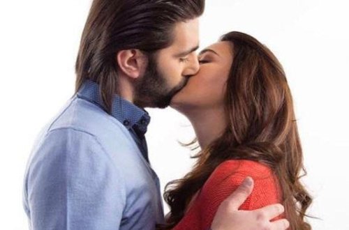 Oksana ilə reper Elşad Xosenin öpüşmə səhnəsi 