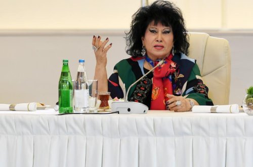 Zeynəb Xanlarova Prezidentlə görüşdə: “Xahiş edirəm, xahişlərinizi saxlayın”