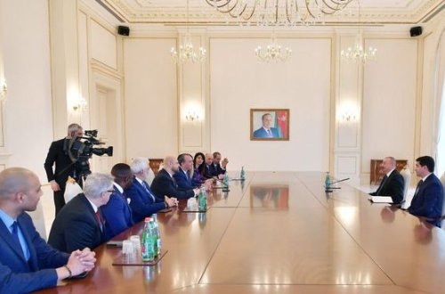 İlham Əliyev Mark Şnayeri qəbul edib - FOTO