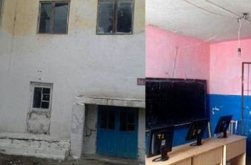 Azərbaycanda bu məktəb biabırçı gündədir – FOTO