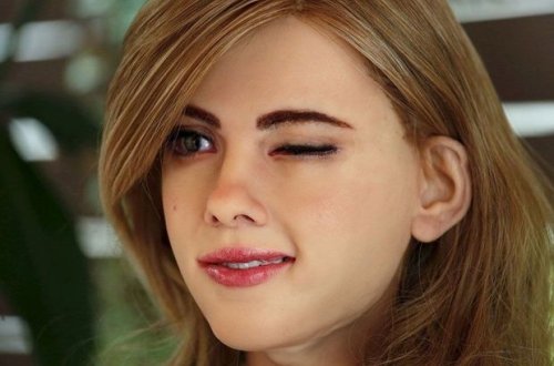 Məşhur aktrisanın robotu hazırlandı - FOTO