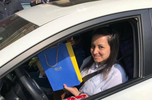 Bakıda qadın sürücülərə mükafat verilir