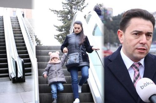 Почему в Баку не работают эскалаторы?