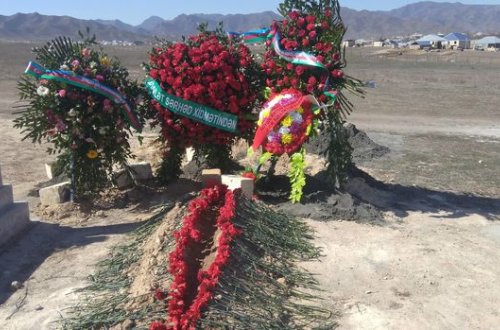 Şəhid hərbçimiz dəfn olundu - FOTO