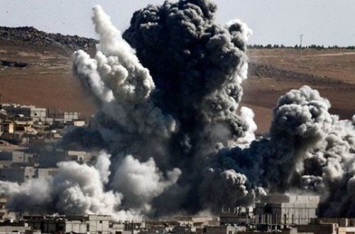 Rusiya İdlibi bombaladı