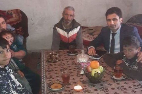Çətin vəziyyətdə yaşayan ailəyə yardım edildi
