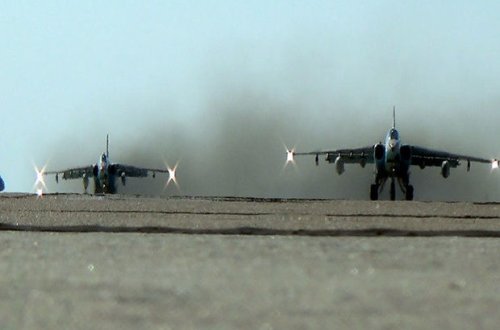 Azərbaycan döyüş aviasiyasını səmaya qaldırdı - FOTO/VİDEO