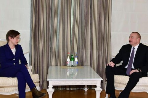 İlham Əliyev bir sıra görüşlər keçirib - YENİLƏNİB + FOTO