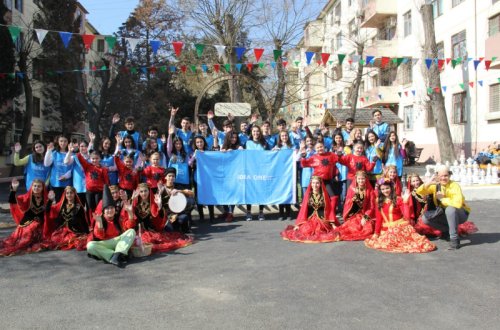 “Bizim həyət” layihəsi çərçivəsində abadlaşdırılan növbəti həyət sakinlərin istifadəsinə verilib