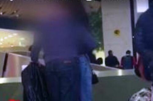 Bakı aeroportunda biabırçılıq: Hər kəsin gözü qarşısında... ( VİDEO 18+ )