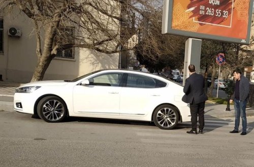 Elnur Məmmədli qəzaya düşdü - FOTO